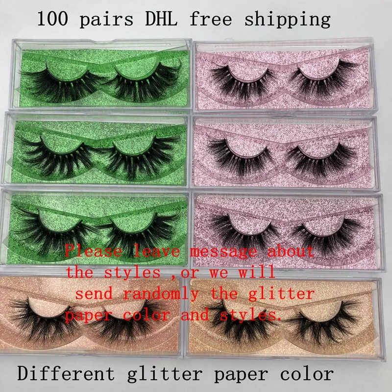 US $224.50 Wholesale Free Ups 100 Pairs Mikiwi Eyelashes 3d Mink Lashes Glitter Paper Case Custom Logo Packaging Dramatic Lashes
