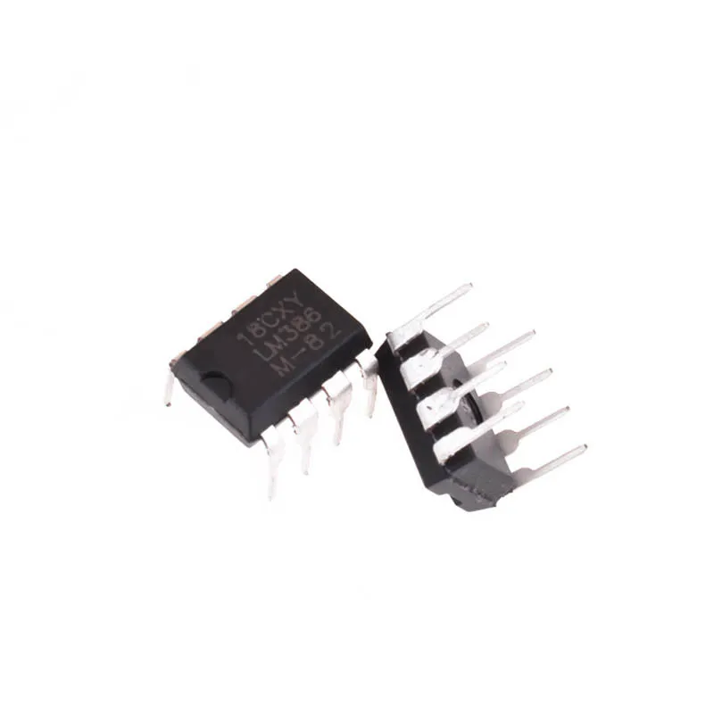 50 шт./лот LM386N 1 маловольтный аудио усилитель мощности Чип LM386 LM 386N DIP 8 схема