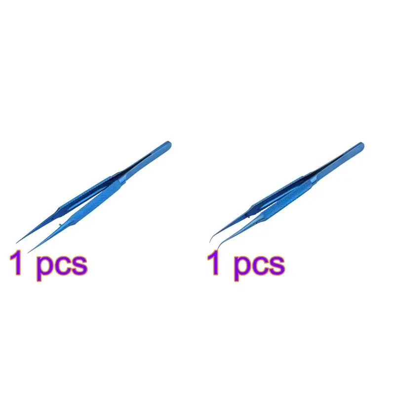 Lemonbest прецизионный титановый сплав Пинцет Набор 2 шт 0,015 мм Анти-статический Пинцет для электроники телефон Ремонт Инструменты - Цвет: 2pcs