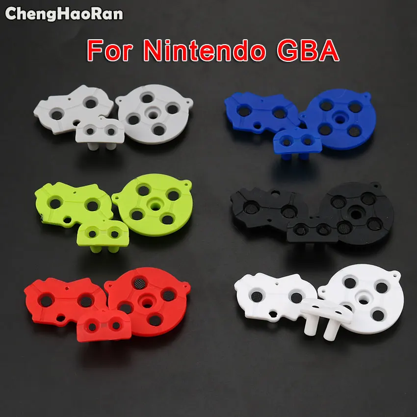 ChengHaoRan Красочный Для Nintendo GameBoy Advance силиконовая резиновая прокладка Кнопка