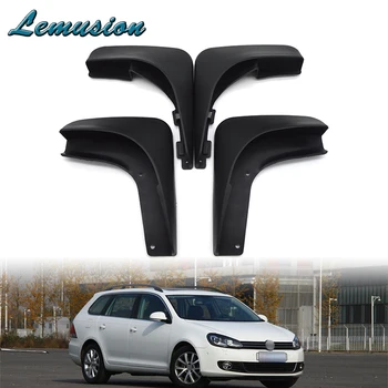 

1Set Car Front Rear Mudguards For Volkswagen VW Golf 6 Mk6 2009 2010 2011 2012 Set Molded Accessories Mudflap Car-styling Fender