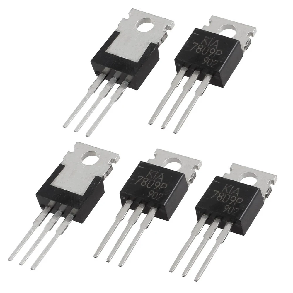 

WSFS Hot Sale 5 Pcs L7809CV 3 Terminals Through Hole 1.5A 9V Postive Voltage Regulator Voltage Regulators/Stabilizers