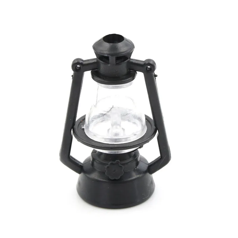 

1:12 Dollhouse Accessories Vintage Retro Black Kerosene Lamp Furniture Miniature Rement Play House Toy For Kids Children Gift