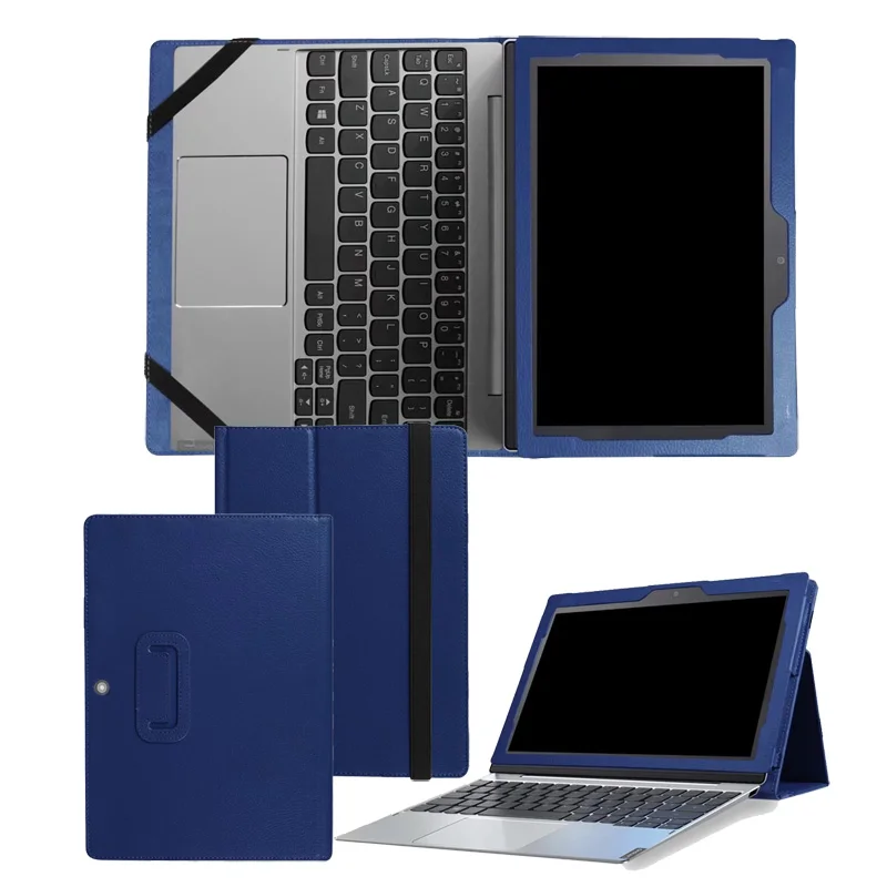 Folding Stand PU Case For Lenovo Miix 320 10.1'' Flip Cover Tablet Case Fix ELASTIC STRAP 20PCS/Lot