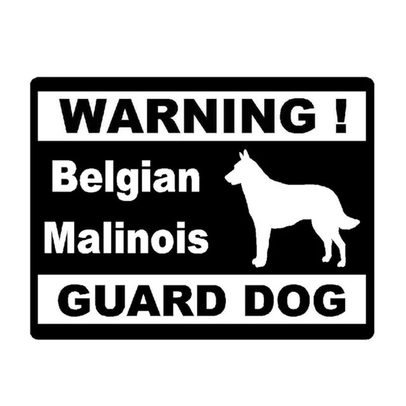 13 5 см * 10.3c автомобильный Стайлинг персональное предупреждение Belgian Malinois Guard