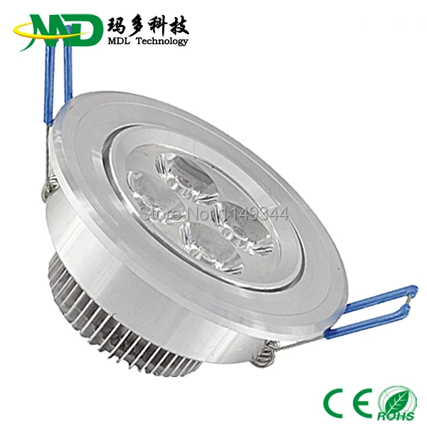 Солнечный 2 шт./лот Светодиодный Светильник Алюминия 4 Вт DC12V IP44 Круглый