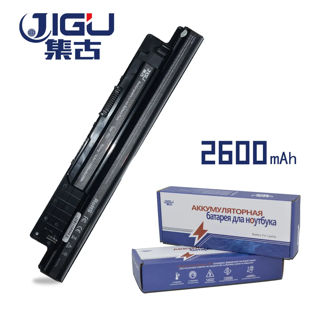 Аккумулятор для ноутбука JIGU Dell N121Y 6K73M XCMRD YGMTN Inspiron 3721 3521 N3521 серии 3531 RP1F7 Latitude 3440 3540