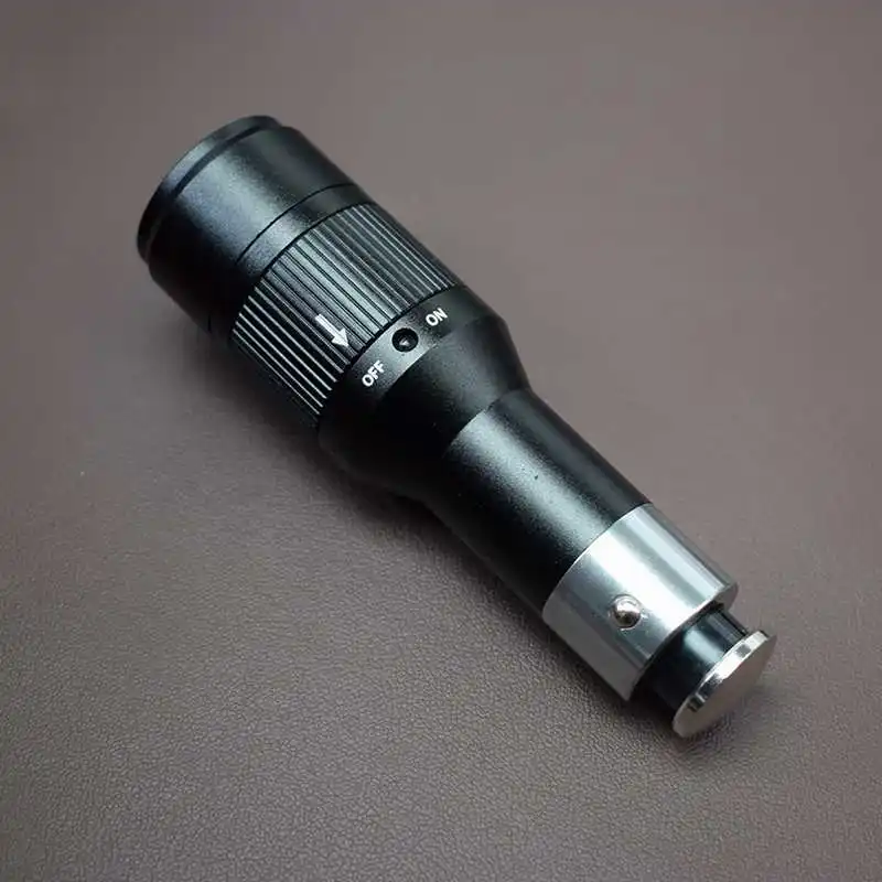 car lighter charging flashlight rechargeable led torch with battery (1)
