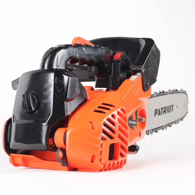 Пила цепная бензиновая PATRIOT PT 2512 (Мощность 1.3 л.с, длина шины 30 см, шаг цепи 3/8\'\', толщина звена 1.3 мм, емкость топливного бака 250 мл, объем двигателя 25 куб.см)