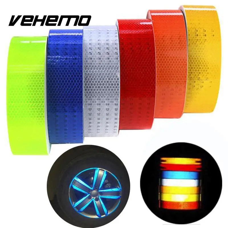 5x300cm Car Reflective Tape Sticker Car Stickers Brand Decoration Film Motorcycle Safe Reflect