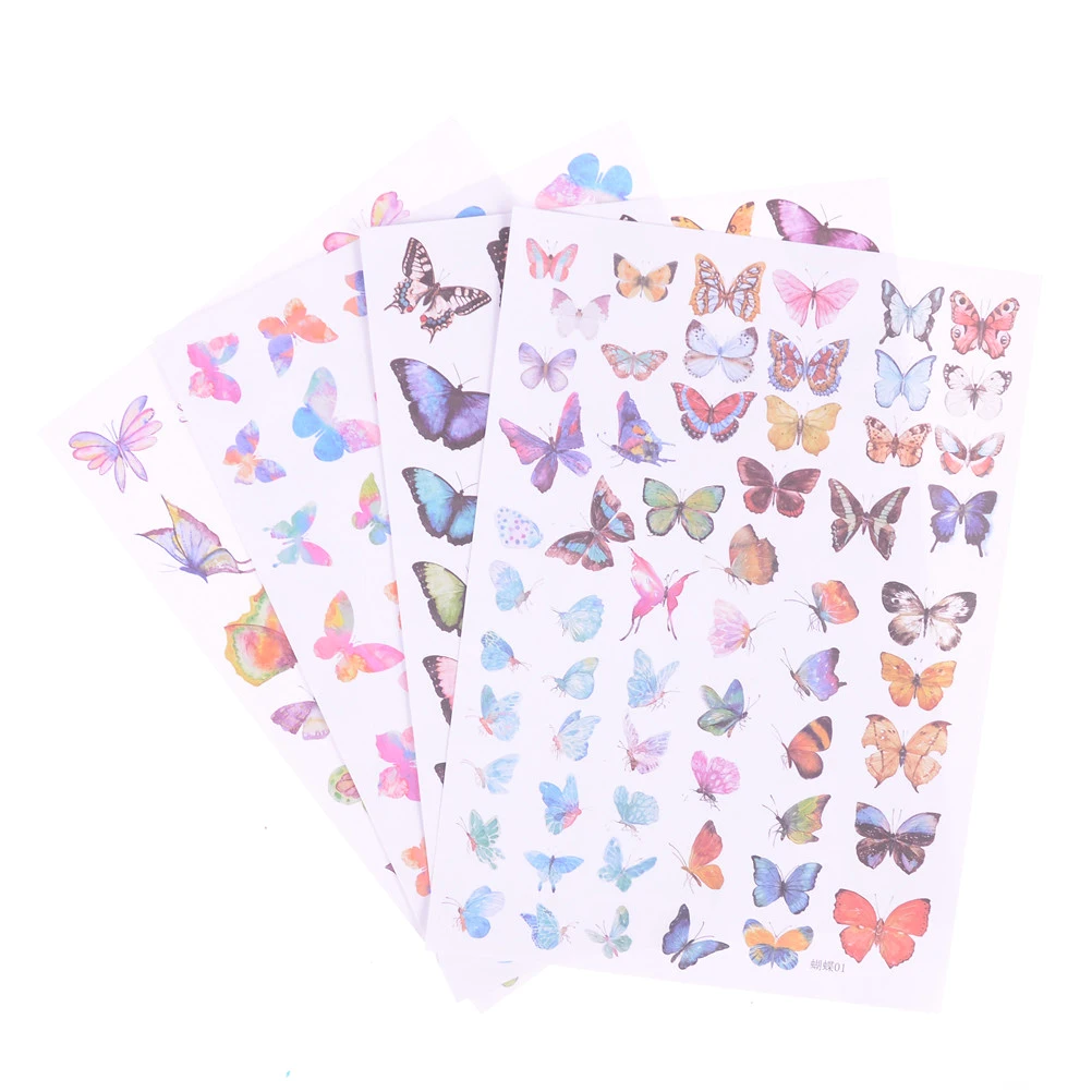 

New Colorful Butterflies Self- adhesive Paper Sticker for Scrapbooking/ DIY Crafts/ Card Making Decoration Sale