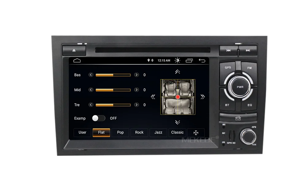 Clearance Free shipping! Android 8.1 Auto car radio player for Audi A4 S4 RS4 2002-2008 support GPS navigation quad core bluetooth wifi FM 14