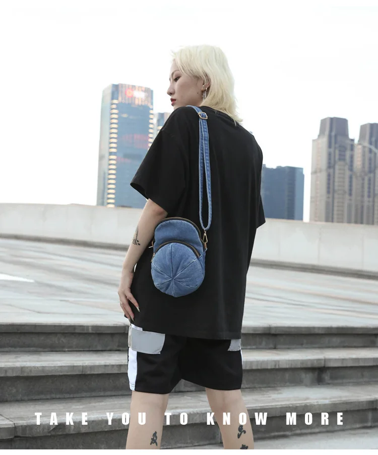 Модная женская джинсовая Наплечная Сумка; трендовая сумка и сумочки для женщин