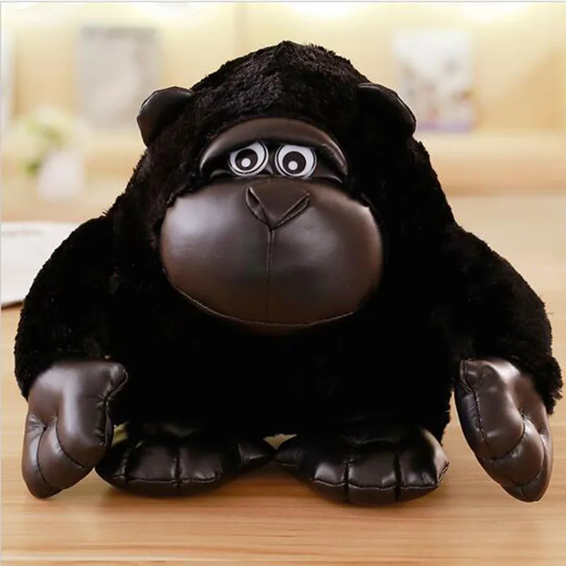 Bstaofy дропшиппинг 28/36/42 см Горилла Плюшевые Игрушечные лошадки King Kong кукла Алые мяч