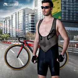 Santic Для мужчин Велоспорт мягкий велотрусы Pro Fit Лето импортировано из Италии тканевая Подушка Pad дышащая одежда для езды на велосипеде M7C05094