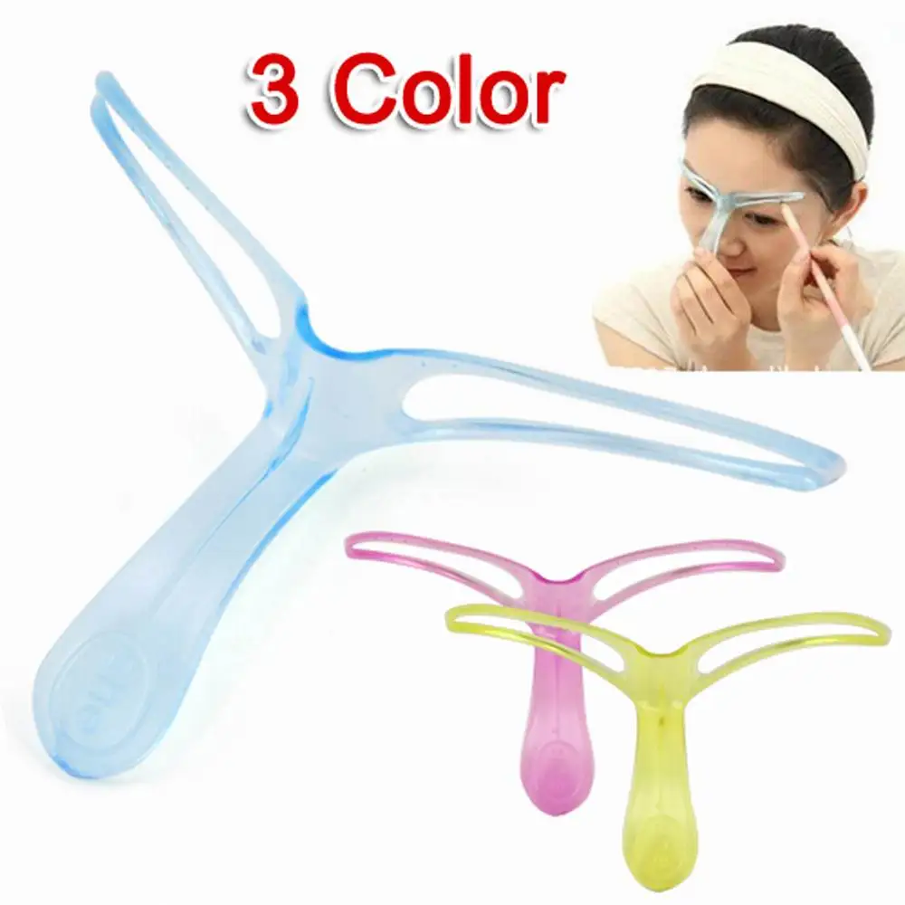 

Useful Easy To Use Eyebrow Stencil Makeup KIt DIY Template Stencil Shaping Tool