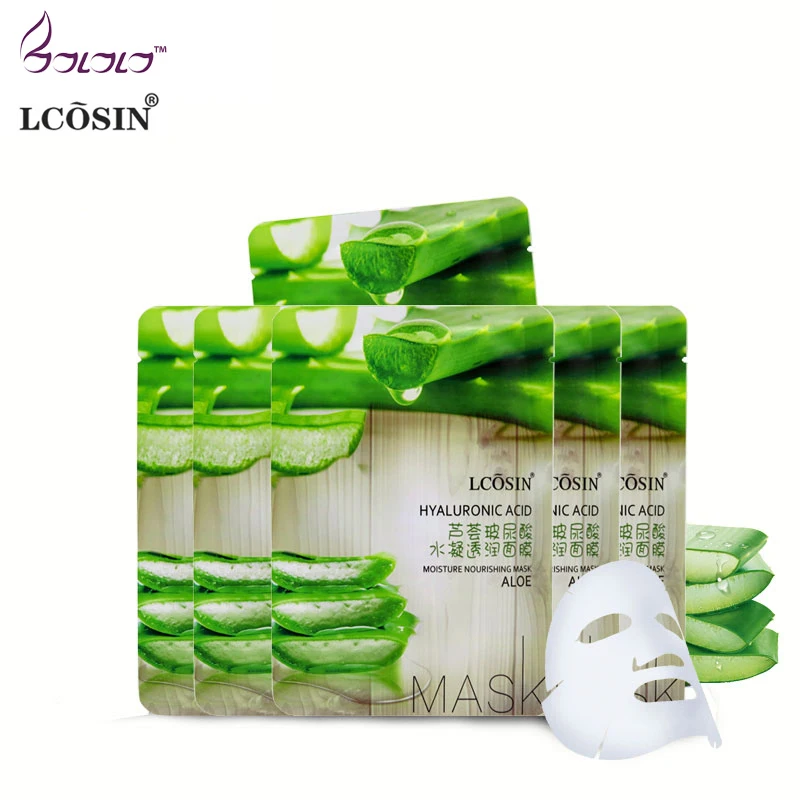 facial mask aloe hyaluronic acid acne cleansing beauty mask face masks