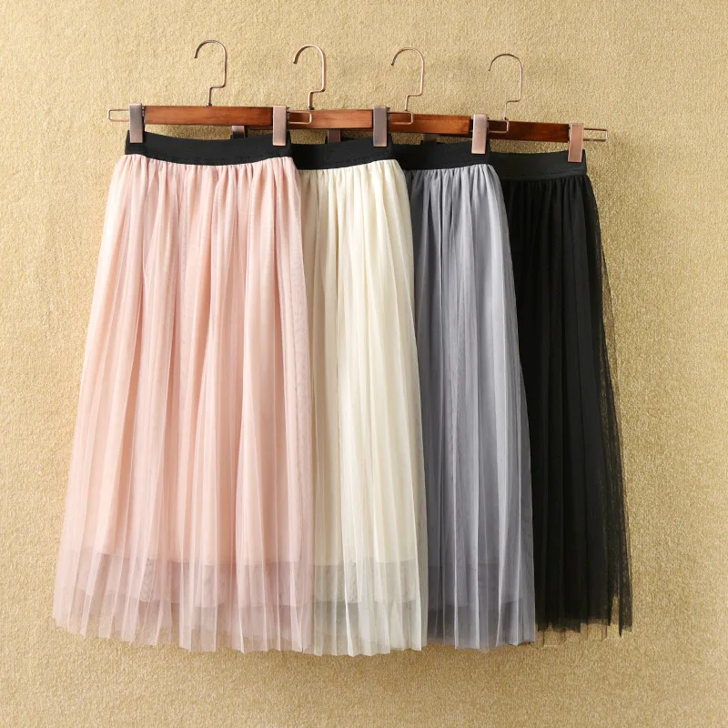 

Tutu Cute Kids Princess Tulle Skirt Girls Summer Children Knee-Length KD-1891