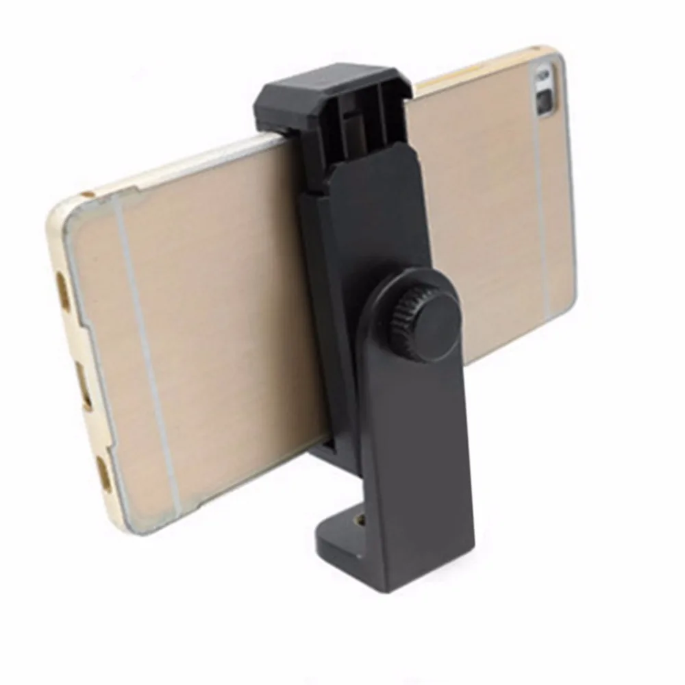 Universal Tripod Mount Cell Phone Clipper Horizontal Vertical Bracket