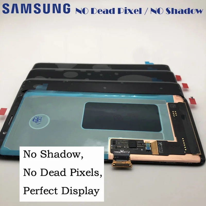 

NO Burn-Shadow ORIGINAL Display For Samsung s9 G960 G9600 LCDs Galaxy s9 plus S9+ G965 G965f LCD Digitizer Touch Screen Assembly