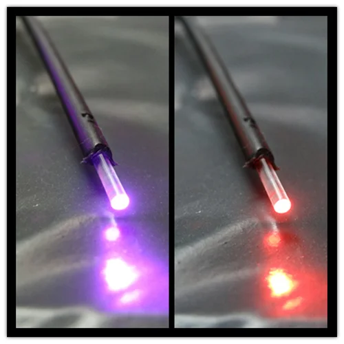 Концевой излучающий 2 мм PMMA волоконно-оптический кабель освещения с ПВХ рубашкой для плавания или наружного водонепроницаемого решения 2 м/лот