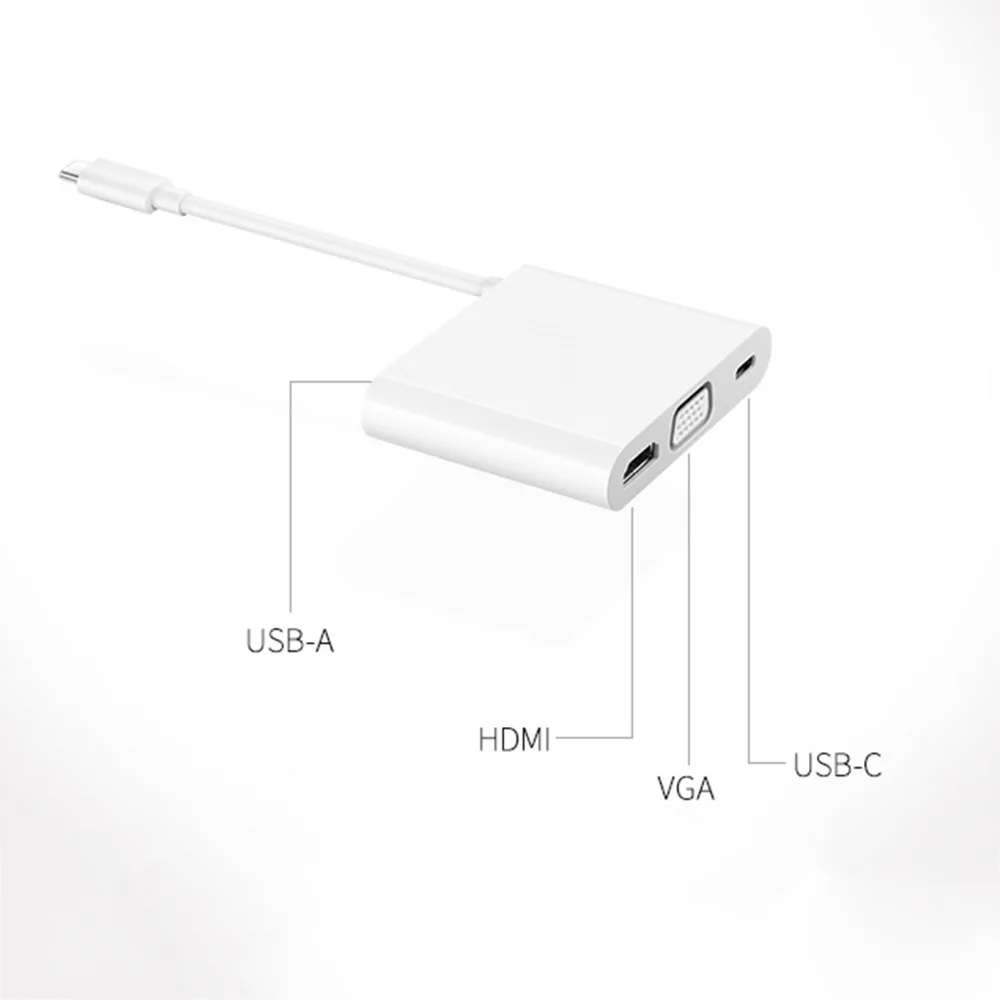 Для HUAWEI MateDock 2 Док станция для Mate10 Pro MateBook D X E ноутбук Type C адаптер конвертер