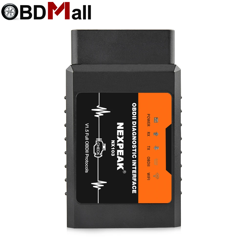 Elm327 V1.5 WI FI OBD 2 PIC18F25K80 чип читатель кода сканер ELM 327 II диагностический инструмент