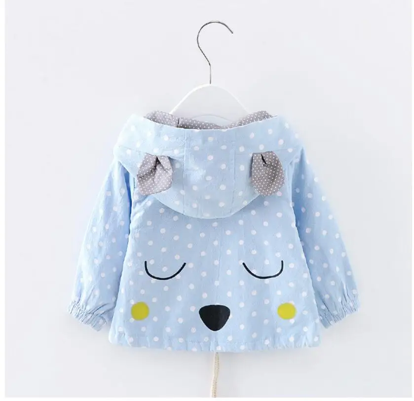 

3 color, Baby Girls Trench Coat 2018 Spring Autumn Girls Jacket For Girls Windbreaker For Kids Outerwear Coat Children Clothes