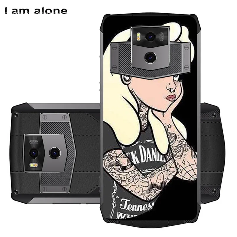 Чехлы для телефонов I am alone для Ulefone power 5 6,0 дюймов, мягкий ТПУ мобильный Модный черный цвет для Ulefone power 5 сумок - Цвет: Solf TPU W16