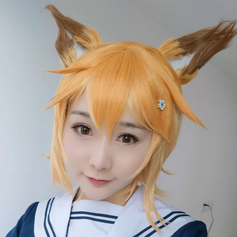 Аниме Sewayaki Kitsune no Senko-san Nakano Косплей Костюм Полезная лиса Senko-san кимоно платье японская ведьма Miko полный набор париков