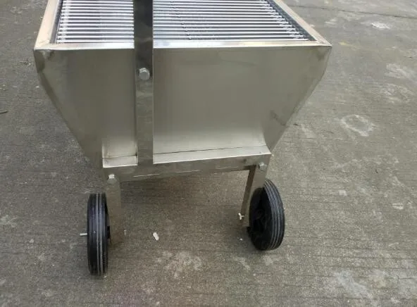 135cm Stainless Steel BBQ Pig Lamb Goat Chicken Spit Roaster Rotisserie Spit;Commercial Hog Roast Machine 6