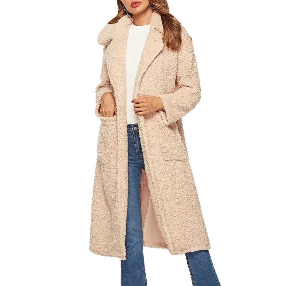 Модная женская ветровка с отворотом Slim Fit long trench Coat осенняя куртка Модная женская ветровка с отворотом Slim Fit long trench Coat осенняя куртка