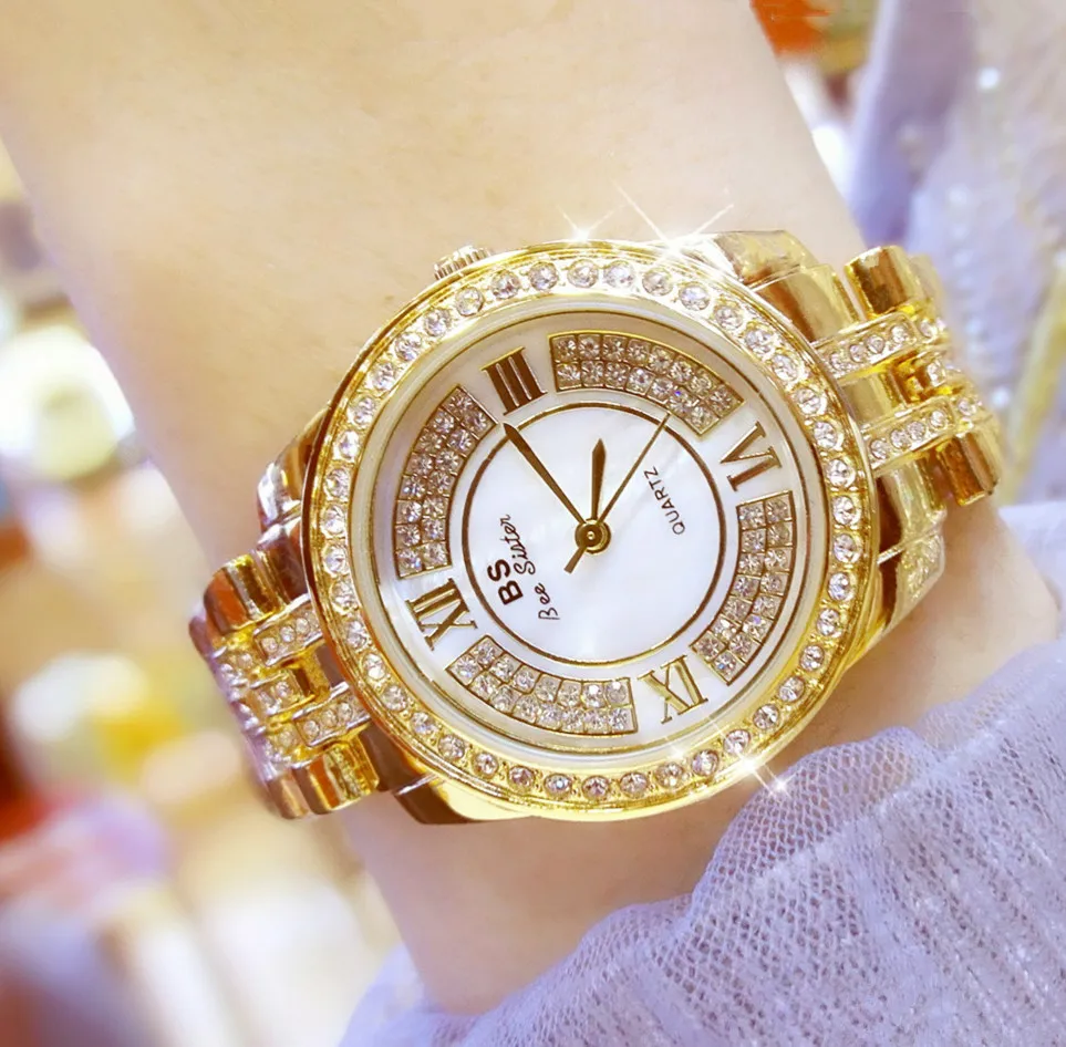 2018 Relojes Роскошные брендовые часы с бриллиантами женские кварцевые наручные