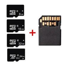Высокая скорость! 8 ГБ 16 ГБ 32 ГБ 64 Гб Micro SD карта памяти класс 10+ стандартная 4,0 TF карта к sd-карте адаптер для камеры