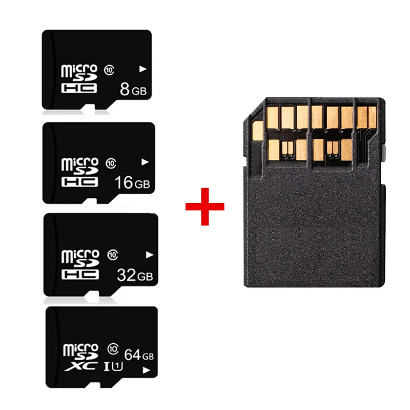 Лучший Высокая скорость! 8 ГБ 16 ГБ 32 ГБ 64 Гб Micro SD карта памяти класс 10 + стандартная 4,0 TF карта к sd карте адаптер для камеры