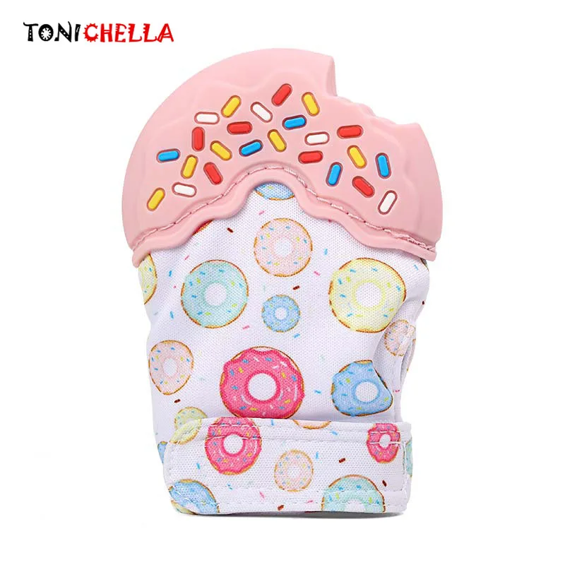 

Silicone Baby Molar Gloves Teether Pacifier Newborn Nursing Mittens For 6 Months Child Chewable BPA Free Toothbrush CL5452