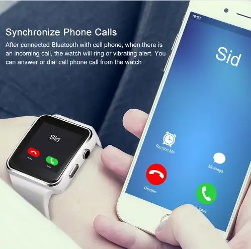 Новые умные часы X6 с камерой сенсорный экран поддержка SIM карты TF Bluetooth мужские