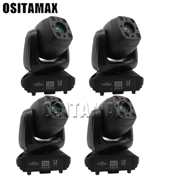 

4pcs/lot 4x10w RGBW Wash Light Moving Head+ 100w LED Spot Light LED Lyre Gobo Light Moving Head for Stage Disco Party DJ