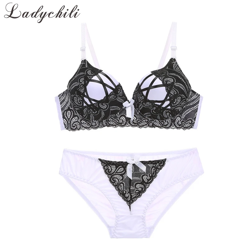 Женский комплект нижнего белья из бюстгальтера пуш ап и пены|matching bras|bra underwear