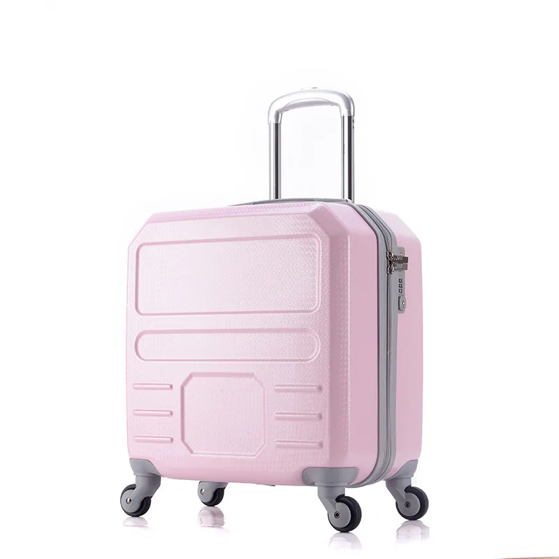 New Arriavl!Korea fashion lovely abs+pc hardside travel luggage for