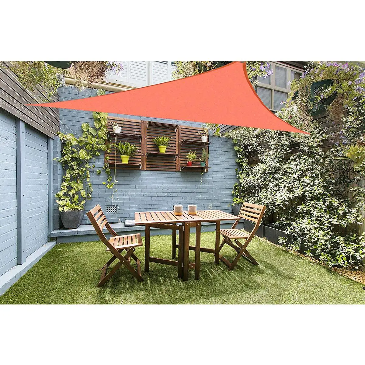 الحق مثلث 3x4x5 m للماء Sunproof لل شبكة صافي الشمس الظل الشراع الأشعة فوق البنفسجية حماية الشمس المأوى المظلة ظلة شبكات ساحة حديقة