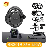 Best Bafang 8fun BBS02B 36V 500W MM G340.500 Electric Bike Mid Drive Motor Conversion Kits For Bicycle Engine Kit BBS02 1