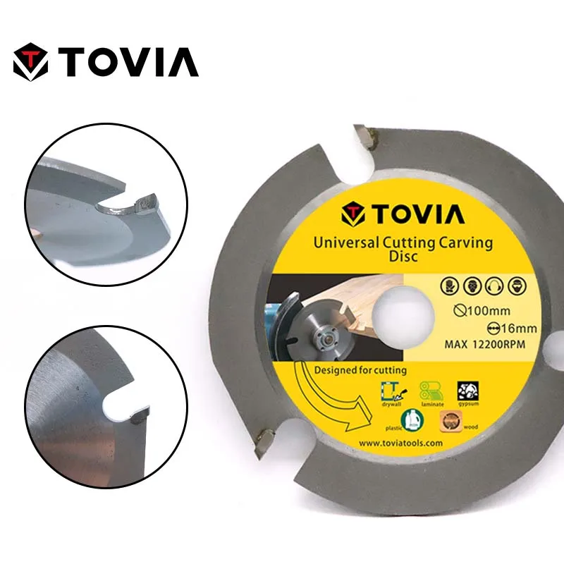 3T 100mm Circular Saw Blade Multitool Grinder Saw Disc Carbide Tipped Wood Cutting Disc Wood Cutting Power Tool Accessories