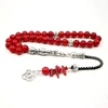 Women's Rosary Muslim Natural coral and coral reef tassel Tasbih Eid gift For wife Everything is new Fashion Women's Bracelets ► Photo 1/6