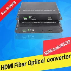 HDMI Optical transmitter and receiver with USB mouse and keyboard Extender Single Mode Single Fiber 10km 1080P KVM HDMI Optical transmitter and receiver with USB mouse and keyboard Extender Single Mode Single Fiber 10km 1080P KVM