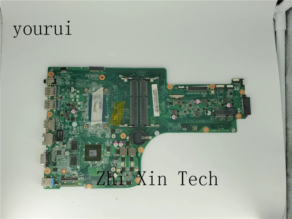 

yourui Laptop Motherbord For Acer Aspire E5-771 E5-771G NBMNV11004 NB.MNV11.004 DA0ZYWMB6E0 With i7-4510u CPU DDR3