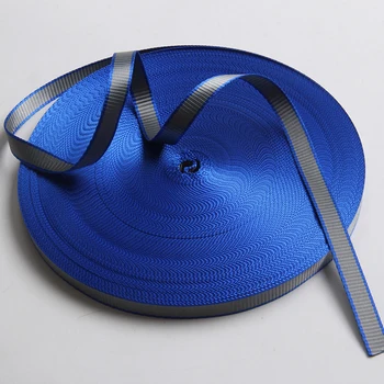 

1/2" grey/blue color plain nylon webbing high quality 12mm