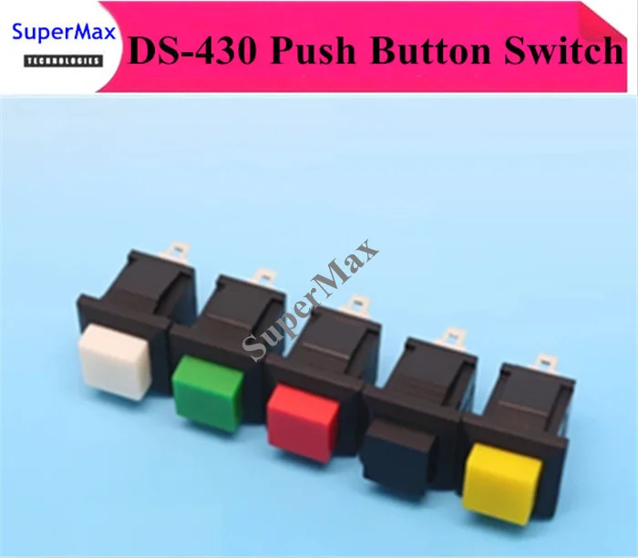 

50pcs DS-430 431 NC press break,no lock self reset push button switch