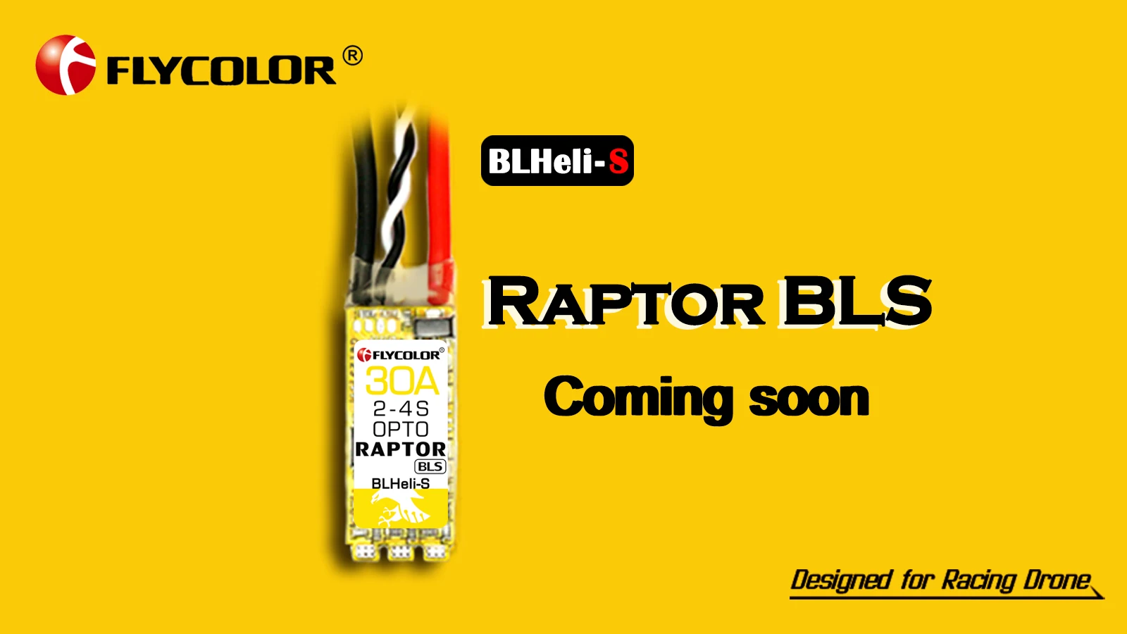 

100% flycolor original RAPTOR BLS 20A 30A ESC BLHeli - S ESC OPTO 2~4 S multicopter multirotor qav racing drone ESC