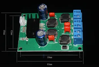 

DC12-24V 50W*2 2.0 channel mini HIFI TPA3116 digital power amplifier board